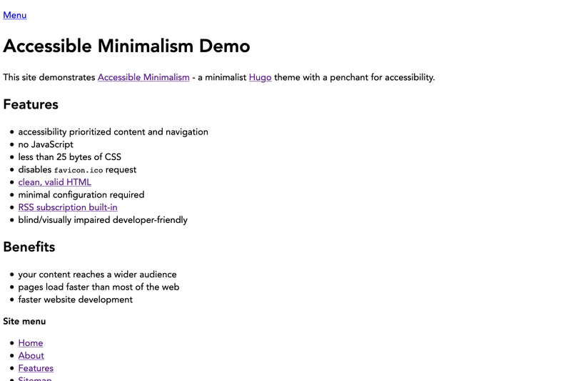Image for Accessible Minimalism on template0.com Image for Accessible Minimalism on template0.com