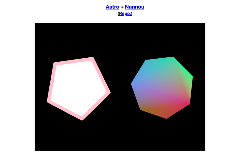 Image for Astro Nannou Starter on template0.com Image for Astro Nannou Starter on template0.com