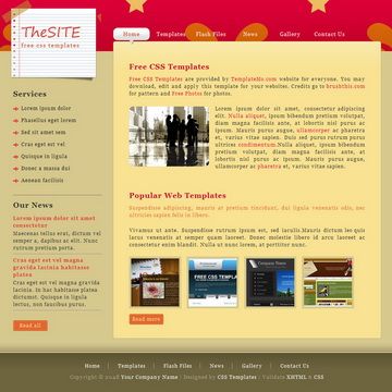 Image for Star Template on template0.com Image for Star Template on template0.com