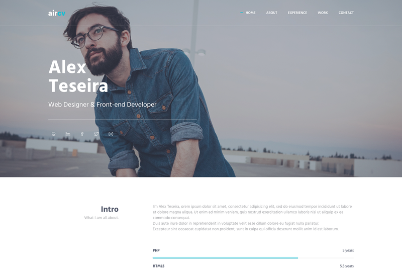 Image for Hexo Theme Aircv on template0.com Image for Hexo Theme Aircv on template0.com
