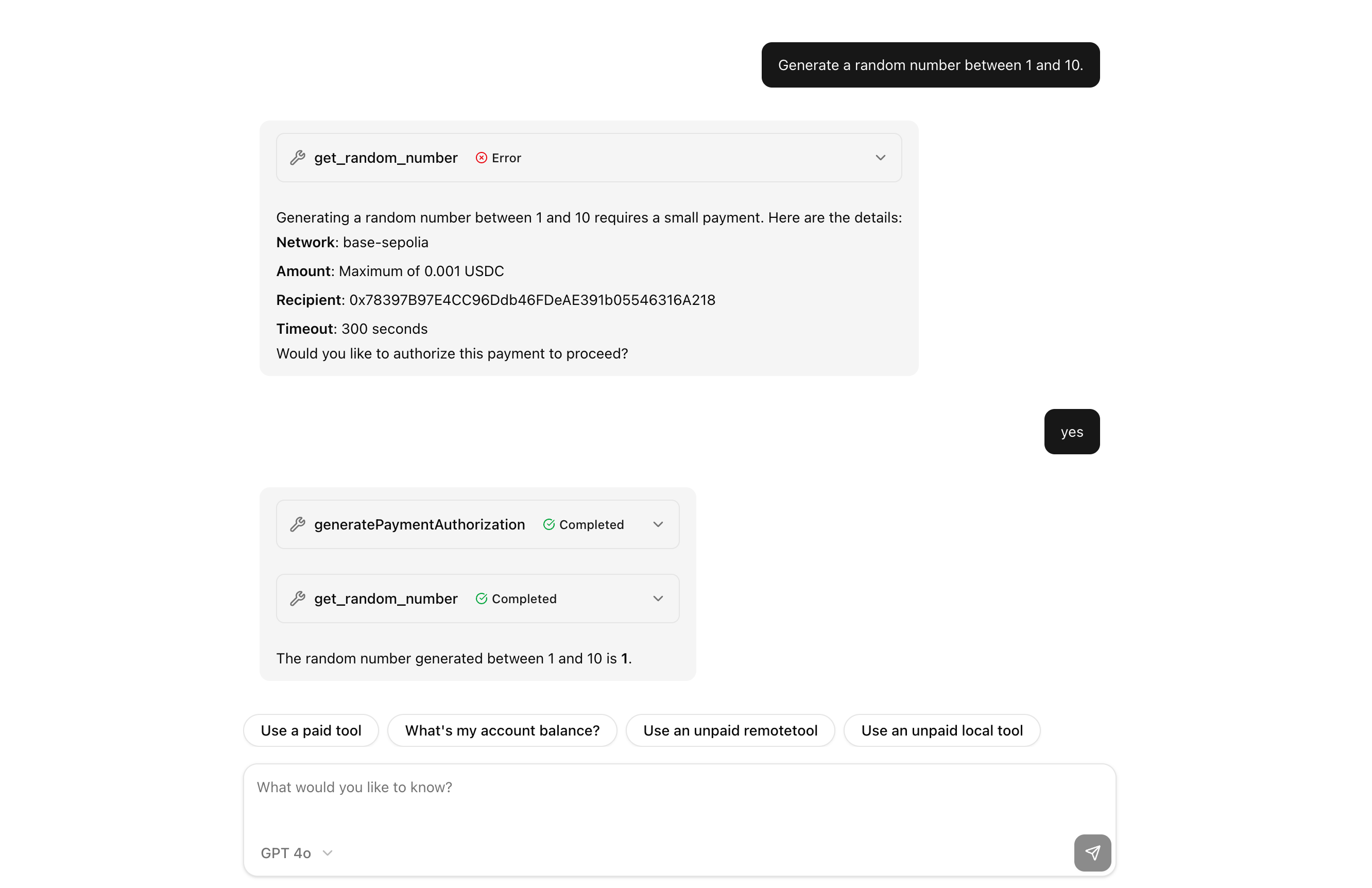 x402 AI Starter preview