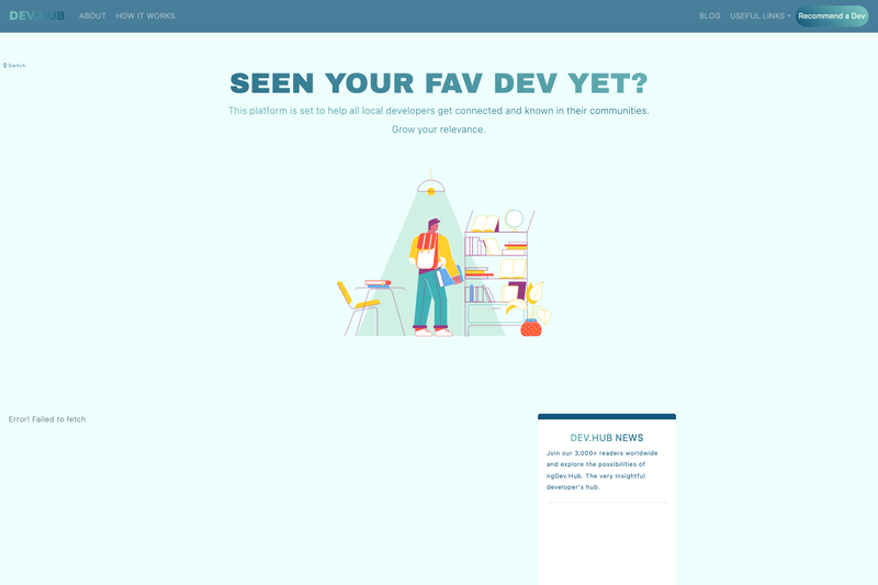 Image for ngDevHub on template0.com Image for ngDevHub on template0.com