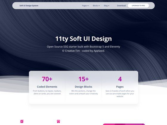 Image for Eleventy Soft UI Design on template0.com Image for Eleventy Soft UI Design on template0.com