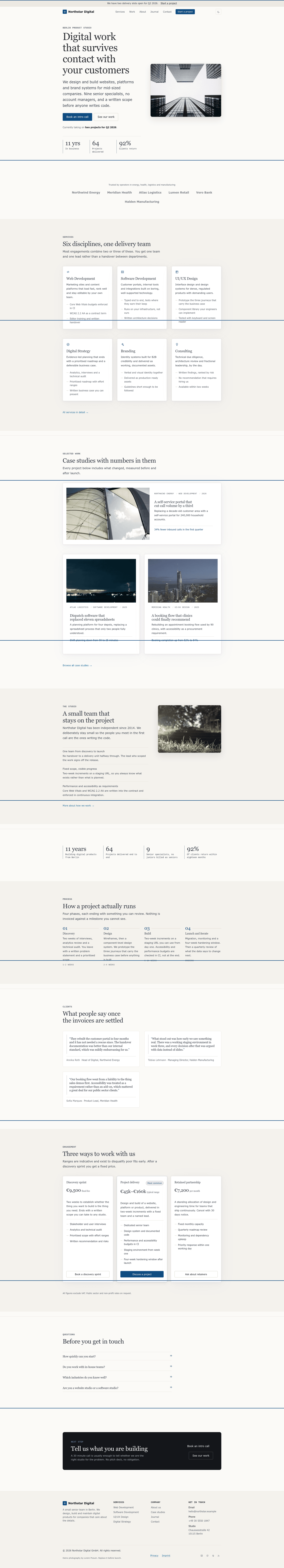 screenshot of Pico Corp on template0.com
