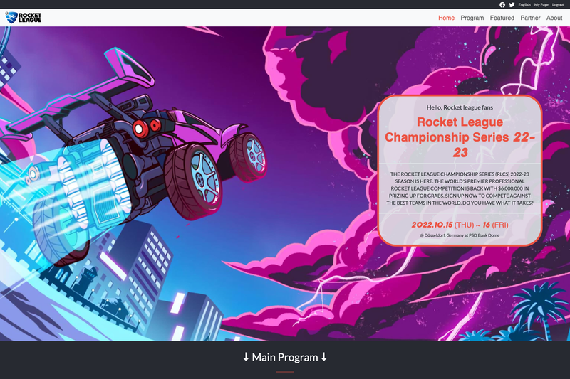 Image for RLCS Event Template on template0.com Image for RLCS Event Template on template0.com