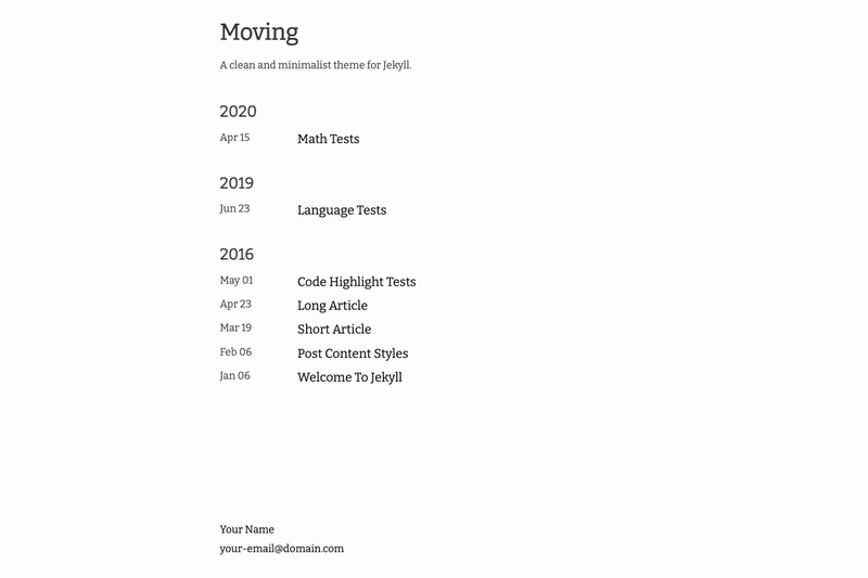 Image for Moving on template0.com
