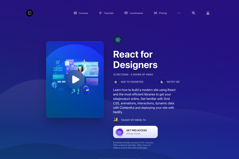 Image for React for Designers on template0.com Image for React for Designers on template0.com
