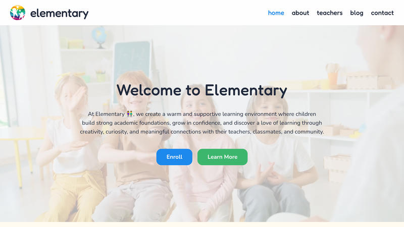 Image for Elementary on template0.com