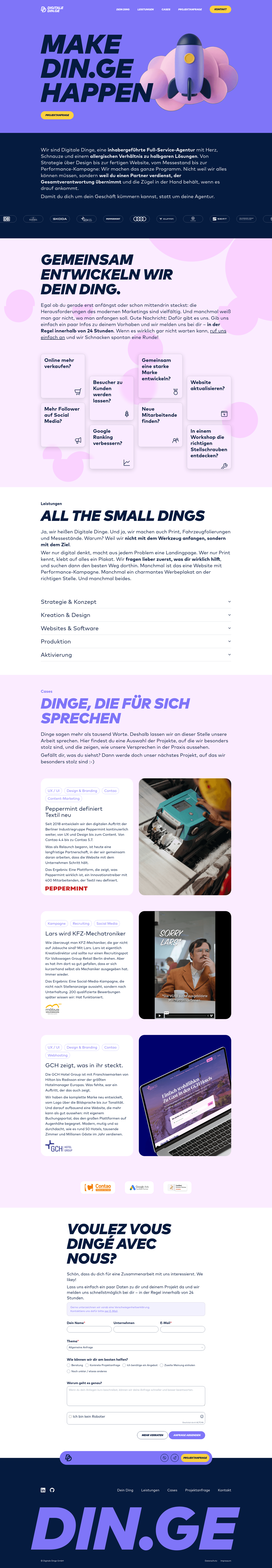 screenshot of DIY Nextjs Theme on template0.com