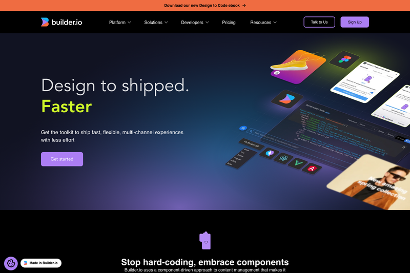 Image for Builder.io on template0.com Image for Builder.io on template0.com