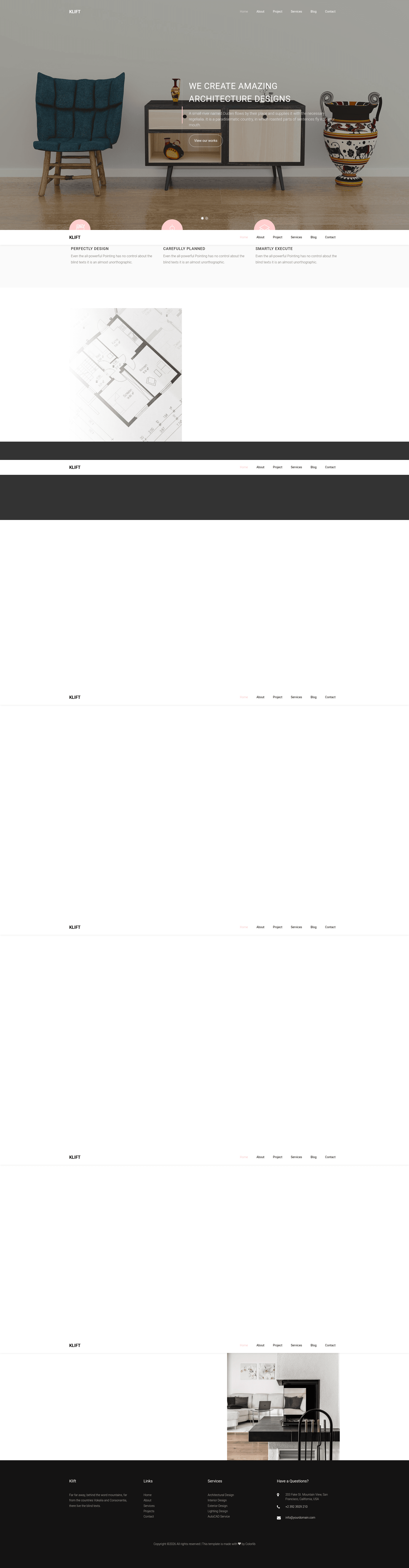 screenshot of Klift on template0.com