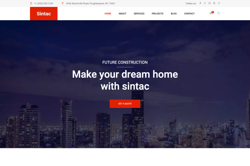 Image for Sintec Nextjs Starter Template on template0.com Image for Sintec Nextjs Starter Template on template0.com