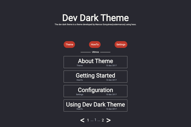 Image for Dev Dark Theme on template0.com Image for Dev Dark Theme on template0.com