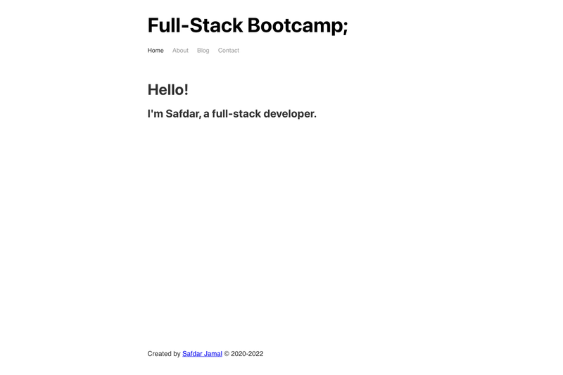 Image for Gatsby Bootcamp Blog on template0.com Image for Gatsby Bootcamp Blog on template0.com