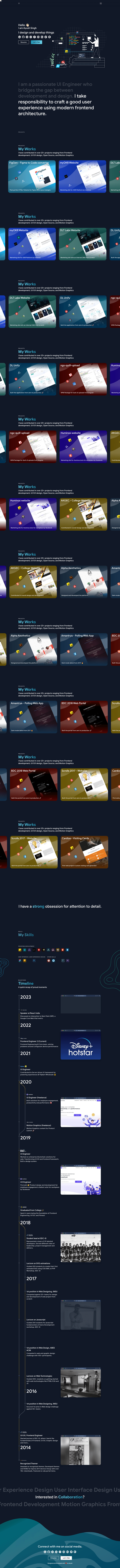 screenshot of Folio on template0.com
