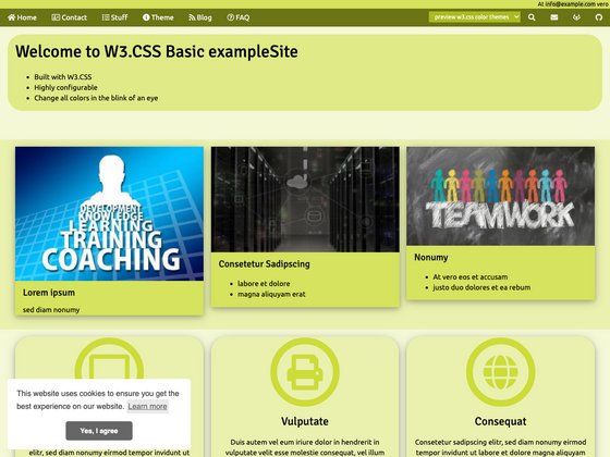Image for W3.CSS Basic on template0.com Image for W3.CSS Basic on template0.com