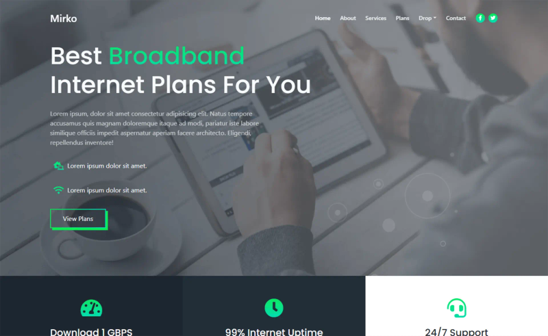 Image for Mirko - Free Bootstrap 5 HTML5 Business Website Template on template0.com Image for Mirko - Free Bootstrap 5 HTML5 Business Website Template on template0.com
