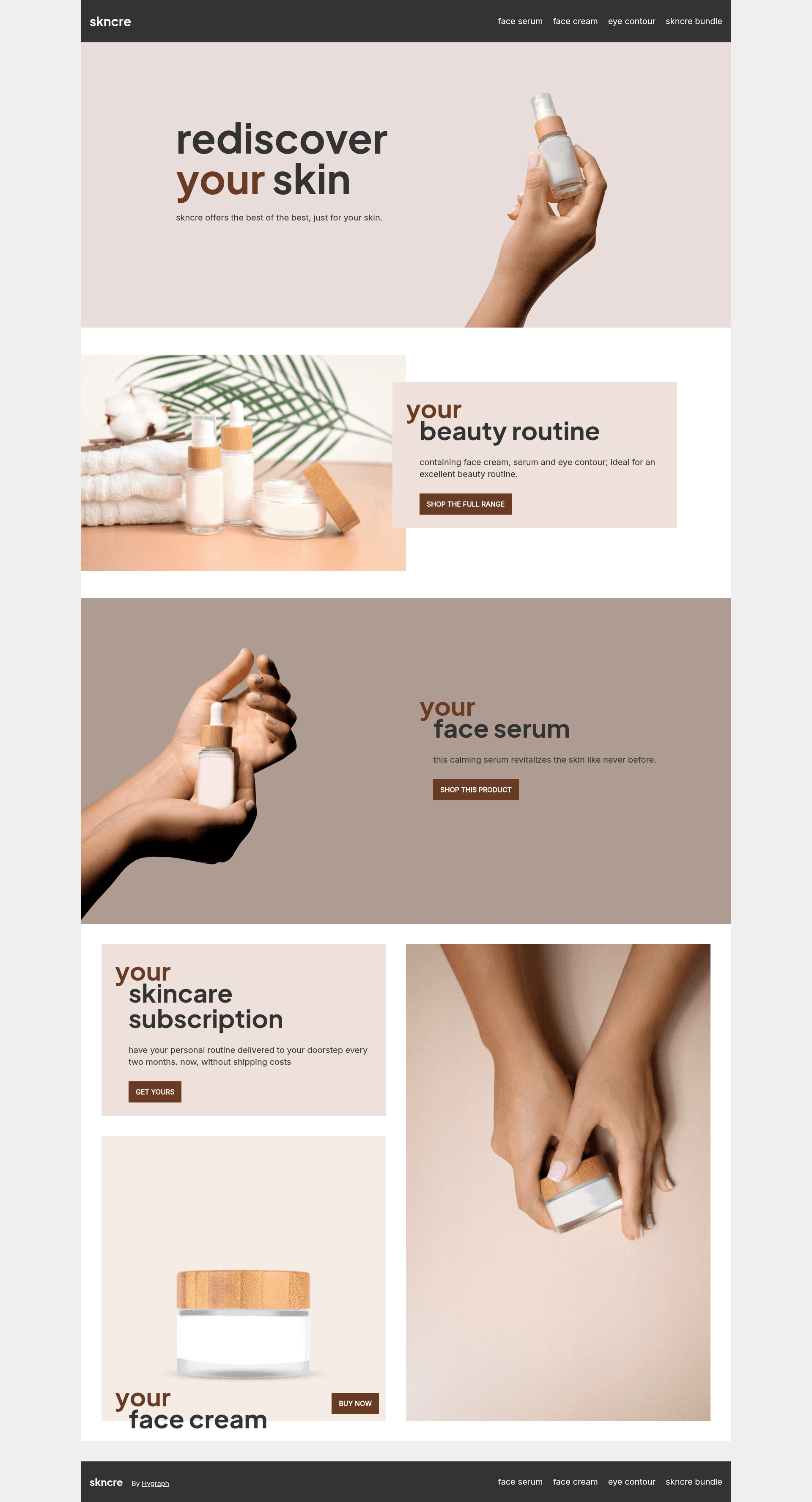 screenshot of SKNCRE on template0.com