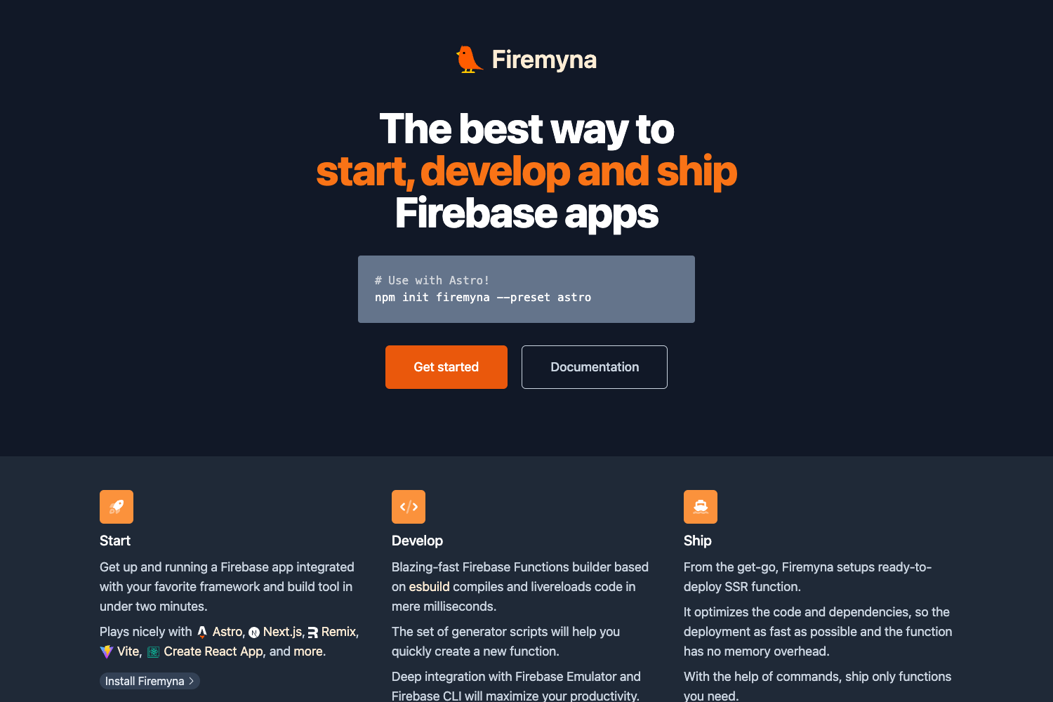 Firemyna preview