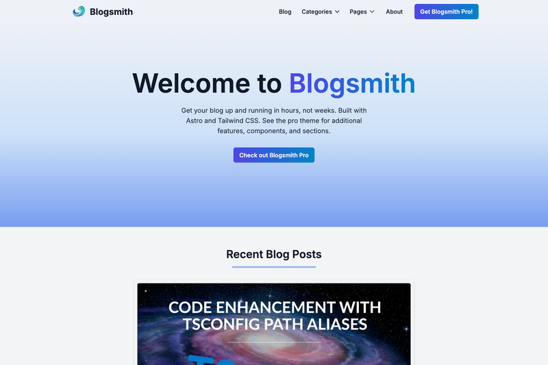 Image for Blogsmith Free on template0.com Image for Blogsmith Free on template0.com