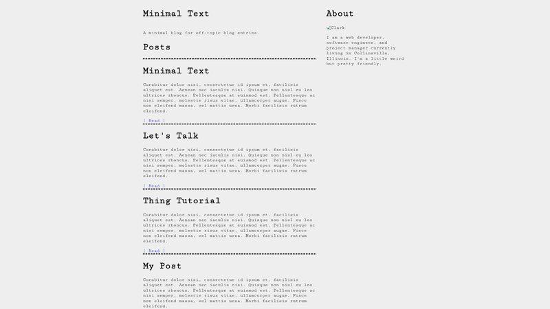Image for Minimal Text on template0.com Image for Minimal Text on template0.com
