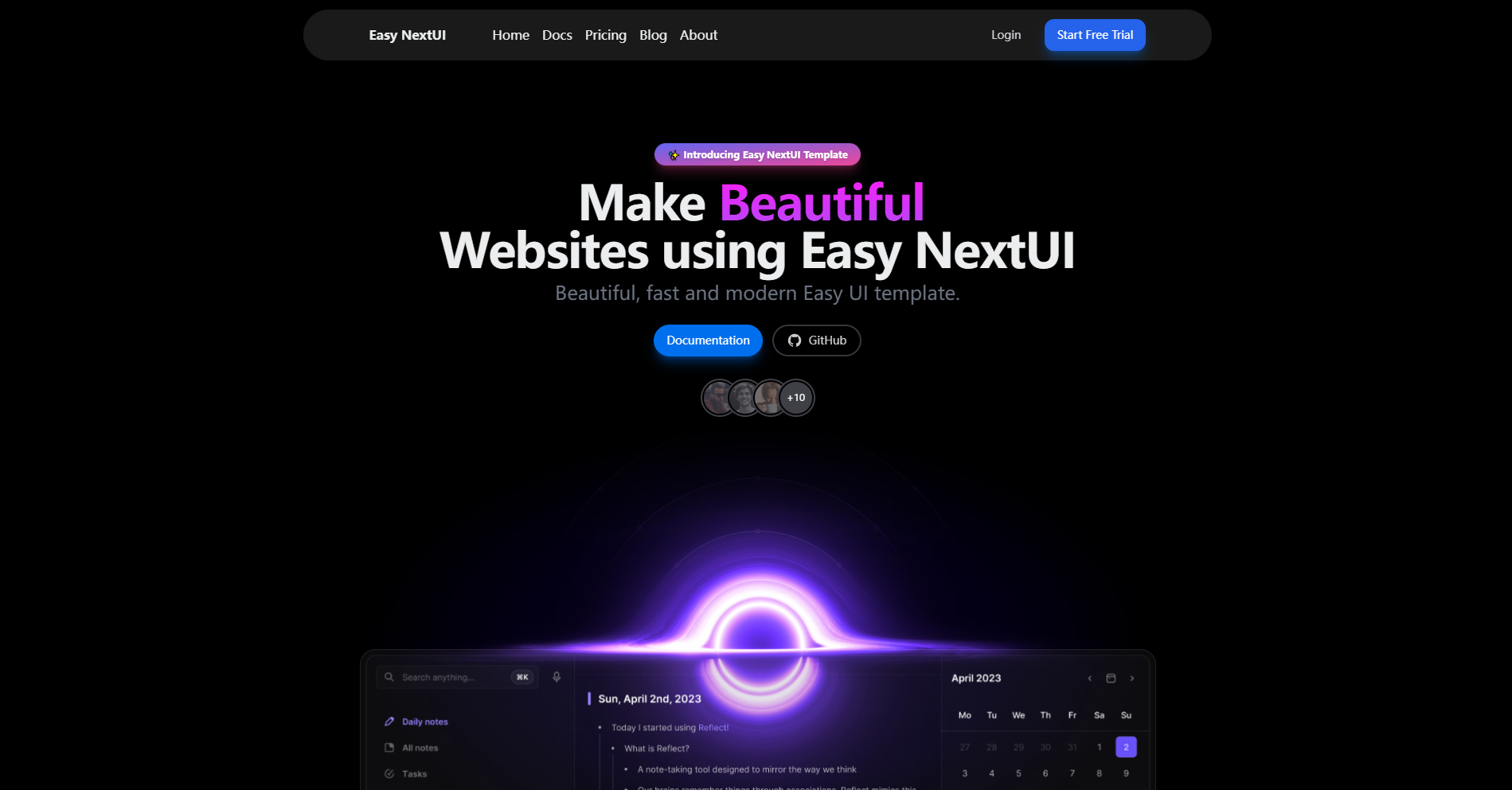 Easy NextUI preview