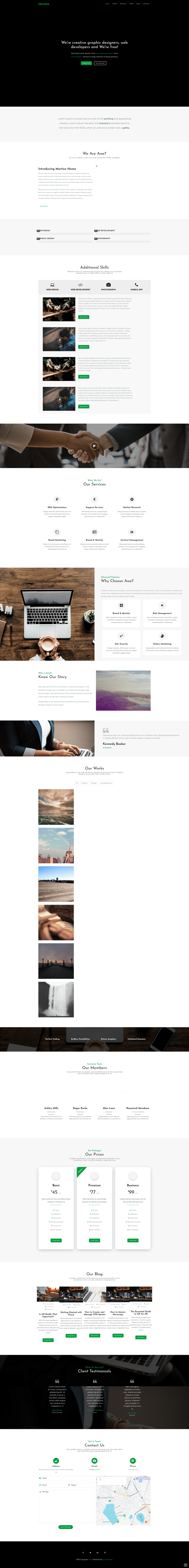 screenshot of Mortiz on template0.com