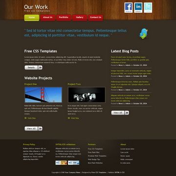 Image for Work Template on template0.com Image for Work Template on template0.com