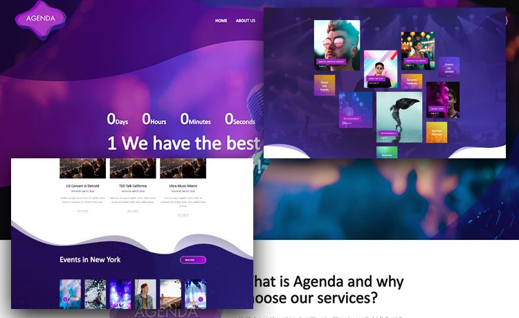 Image for Agenda - Bootstrap 4 Free Event Website Template With Gradient Effect on template0.com Image for Agenda - Bootstrap 4 Free Event Website Template With Gradient Effect on template0.com