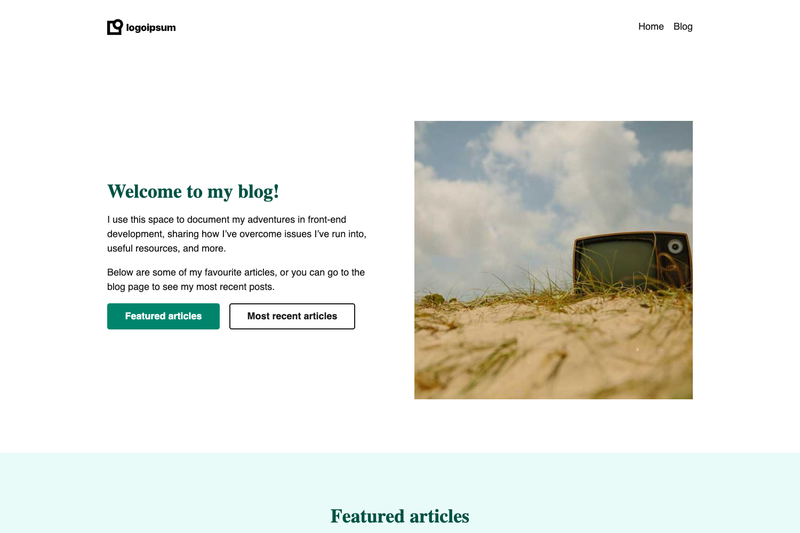 Image for JAMStack Personal Blog Starter on template0.com Image for JAMStack Personal Blog Starter on template0.com