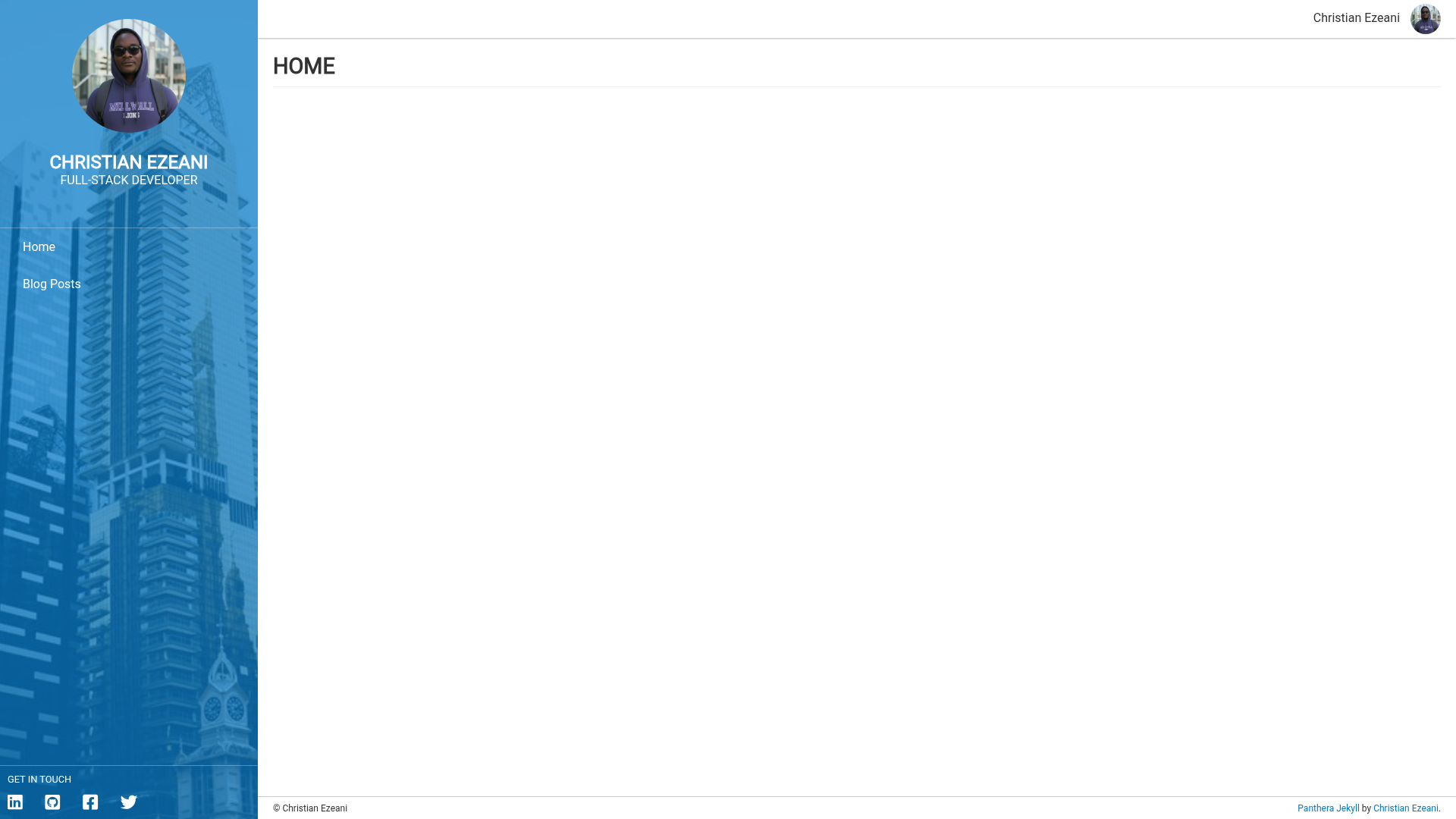 screenshot of panthera-jekyll on template0.com