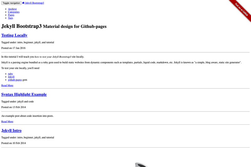 Image for Jekyll Material Design on template0.com Image for Jekyll Material Design on template0.com