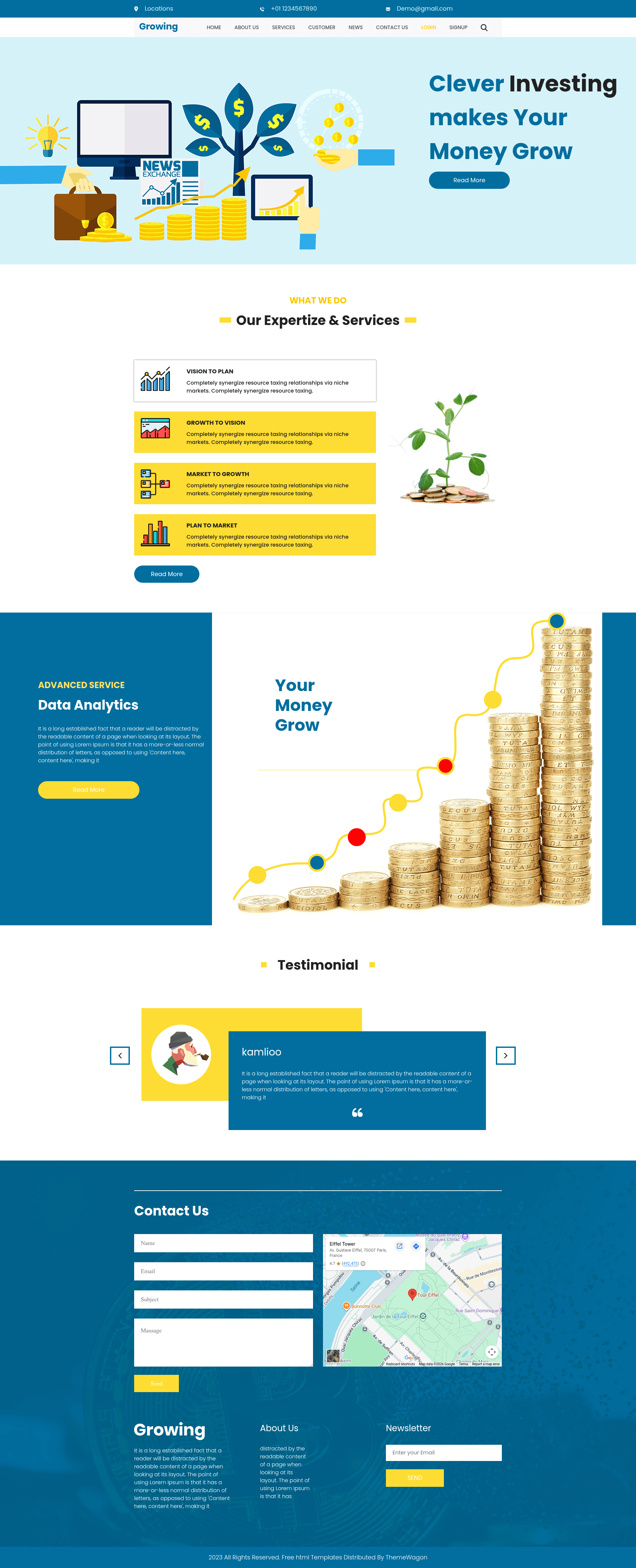 screenshot of Growing on template0.com