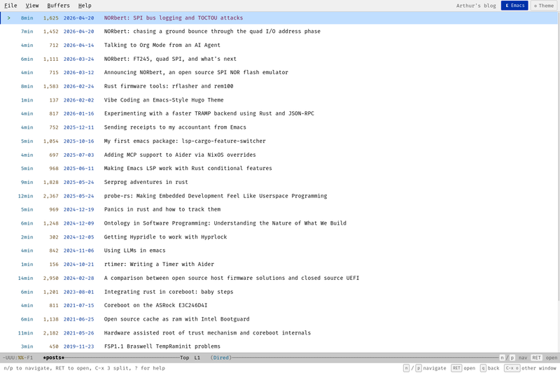 Image for Emacs Hugo Theme on template0.com