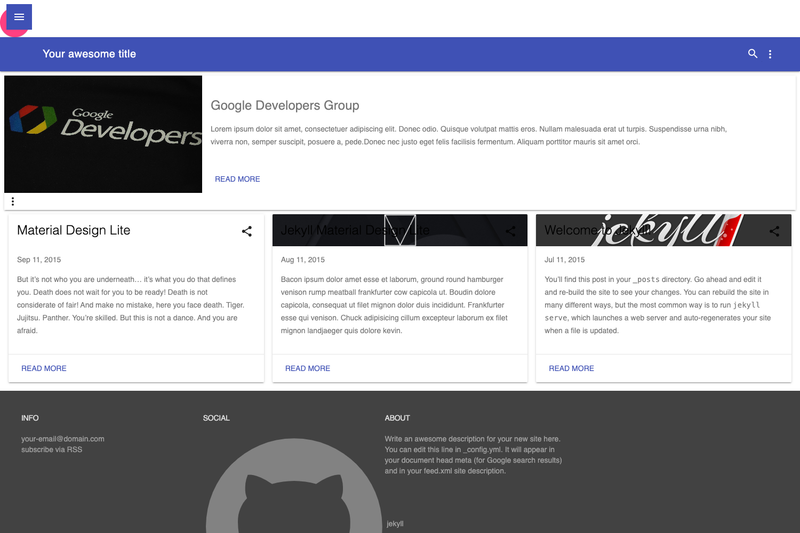 Image for Jekyll MDL on template0.com Image for Jekyll MDL on template0.com