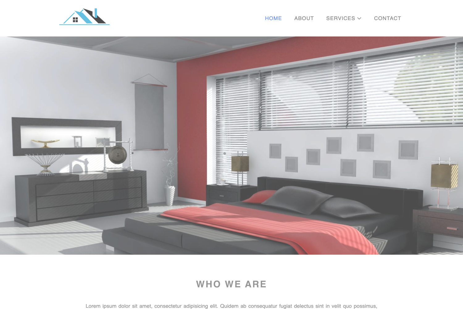 InteriorWebsite preview