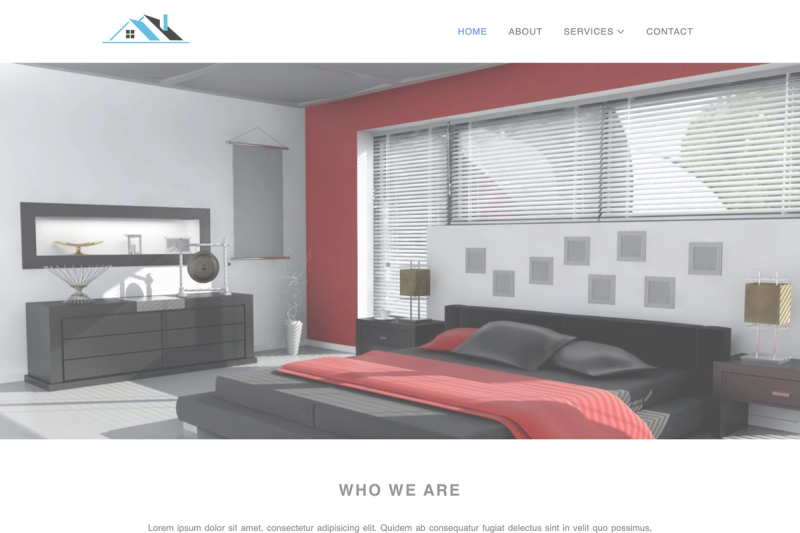 Image for InteriorWebsite on template0.com