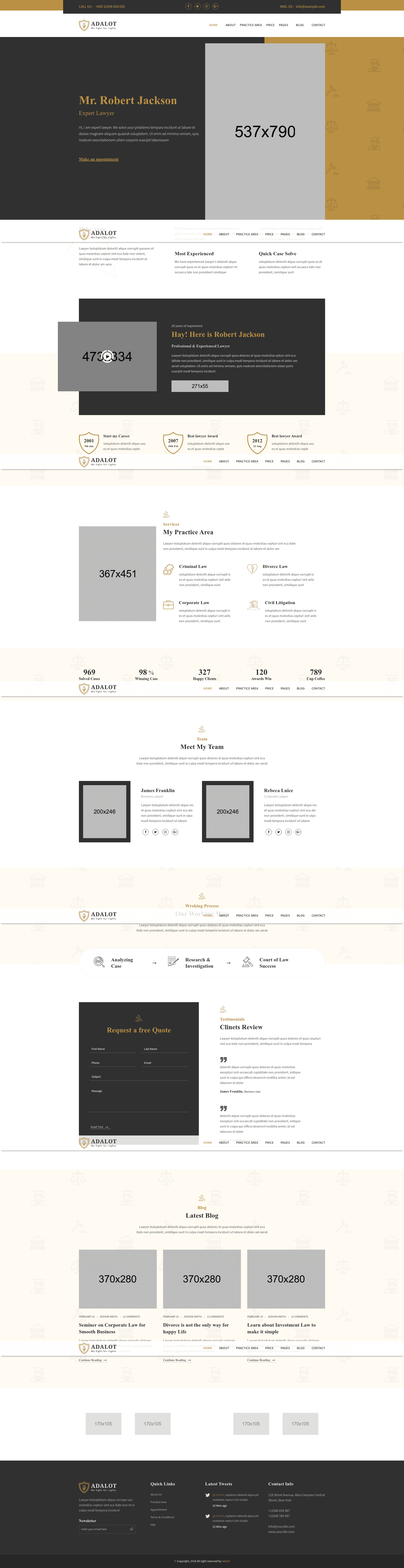 screenshot of Adalot on template0.com