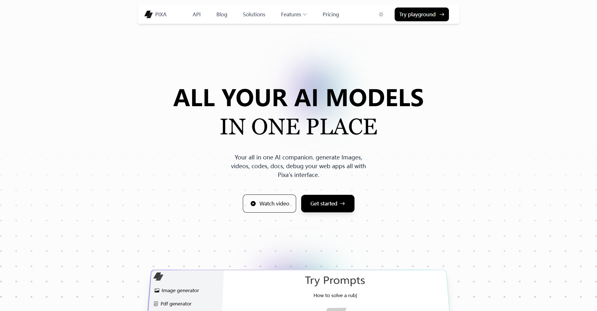 Pixa Ai preview