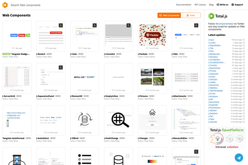 Image for Total.js UI on template0.com Image for Total.js UI on template0.com