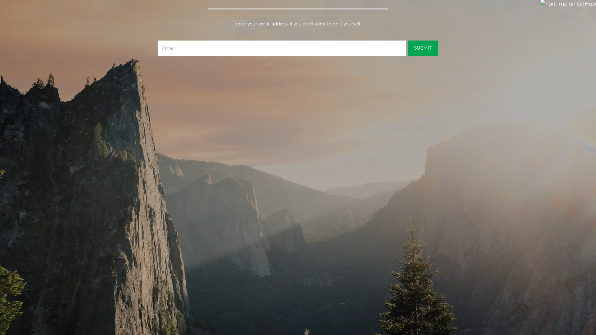 screenshot of landing-page-boilerplate on template0.com