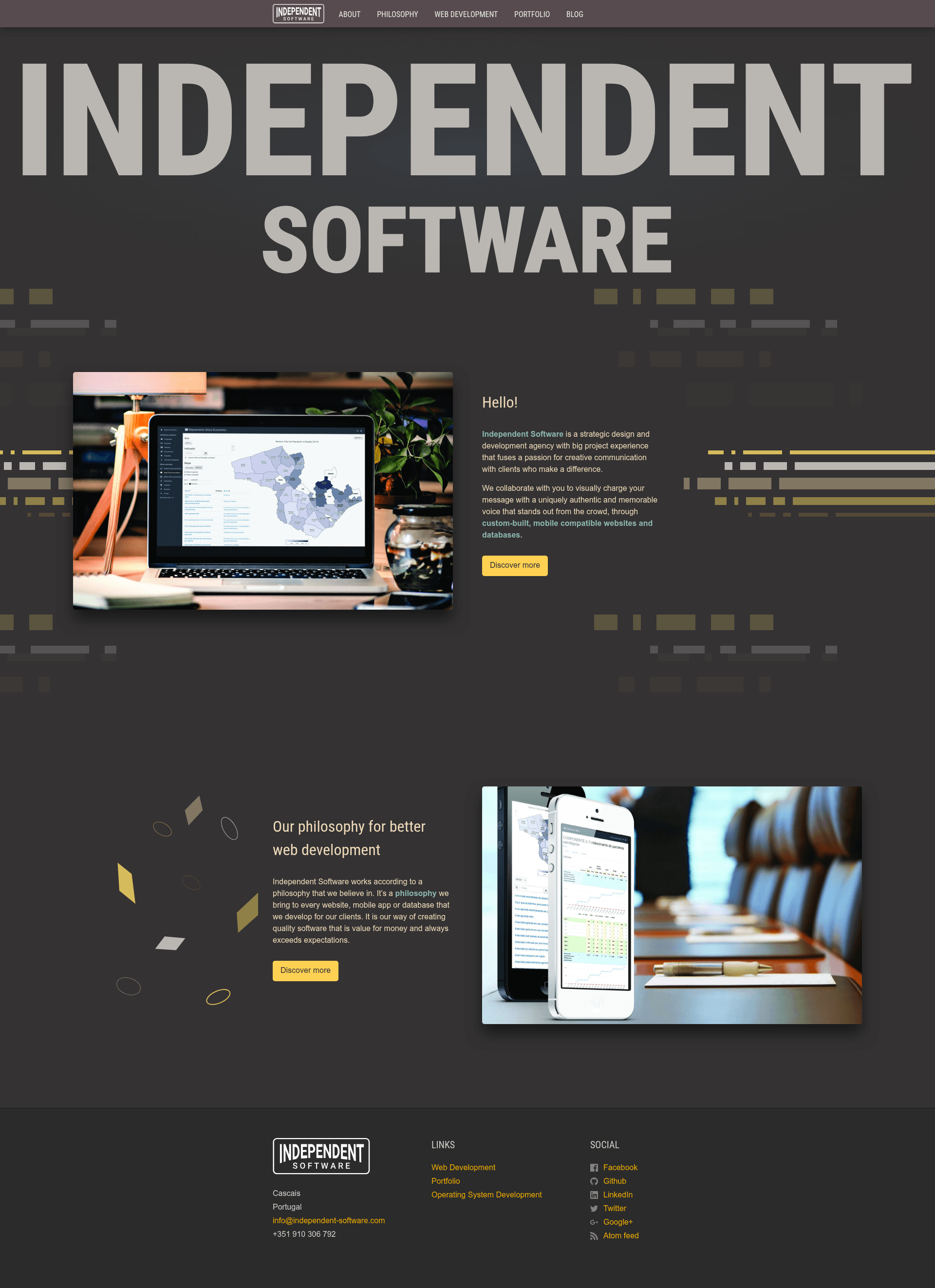 screenshot of Rtf Html Php on template0.com