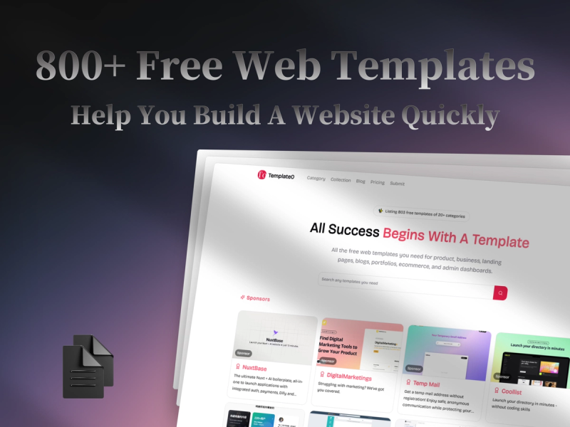 Template0 Launch Blog Cover