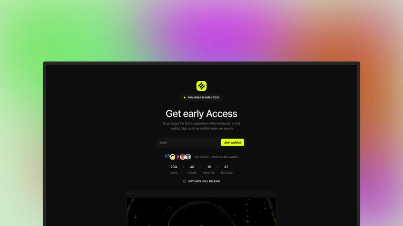 Image for Next.js + Notion Waitlist Template on template0.com Image for Next.js + Notion Waitlist Template on template0.com