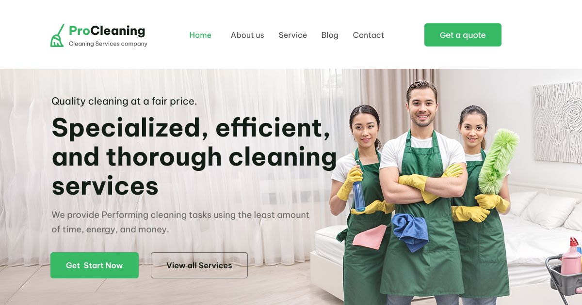 ProCleaning preview