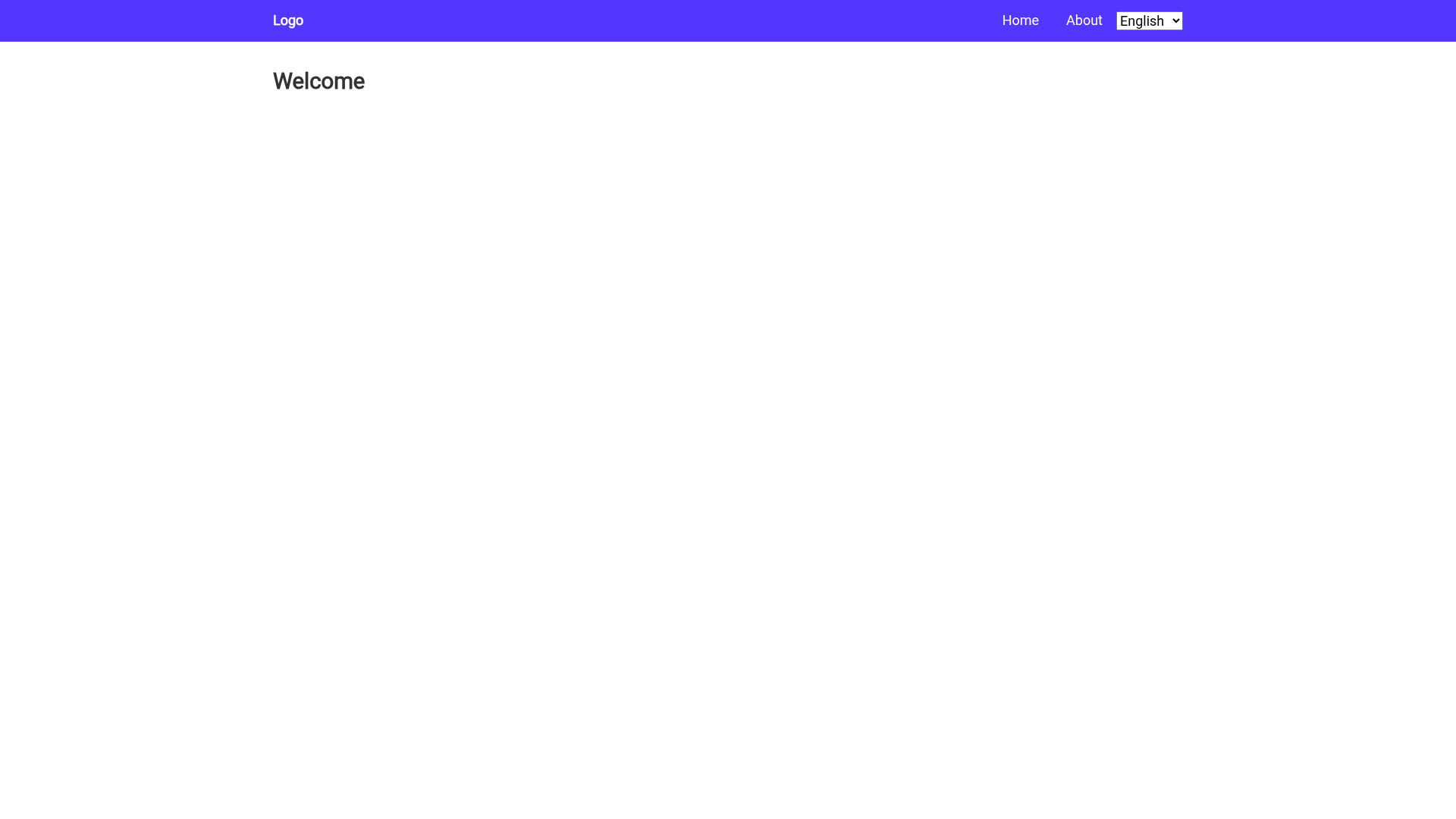 screenshot of Gatsby Starter i18n on template0.com