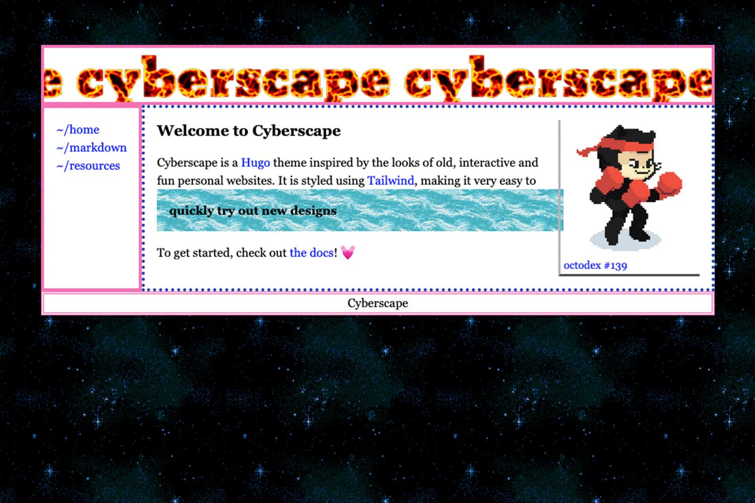 Cyberscape preview