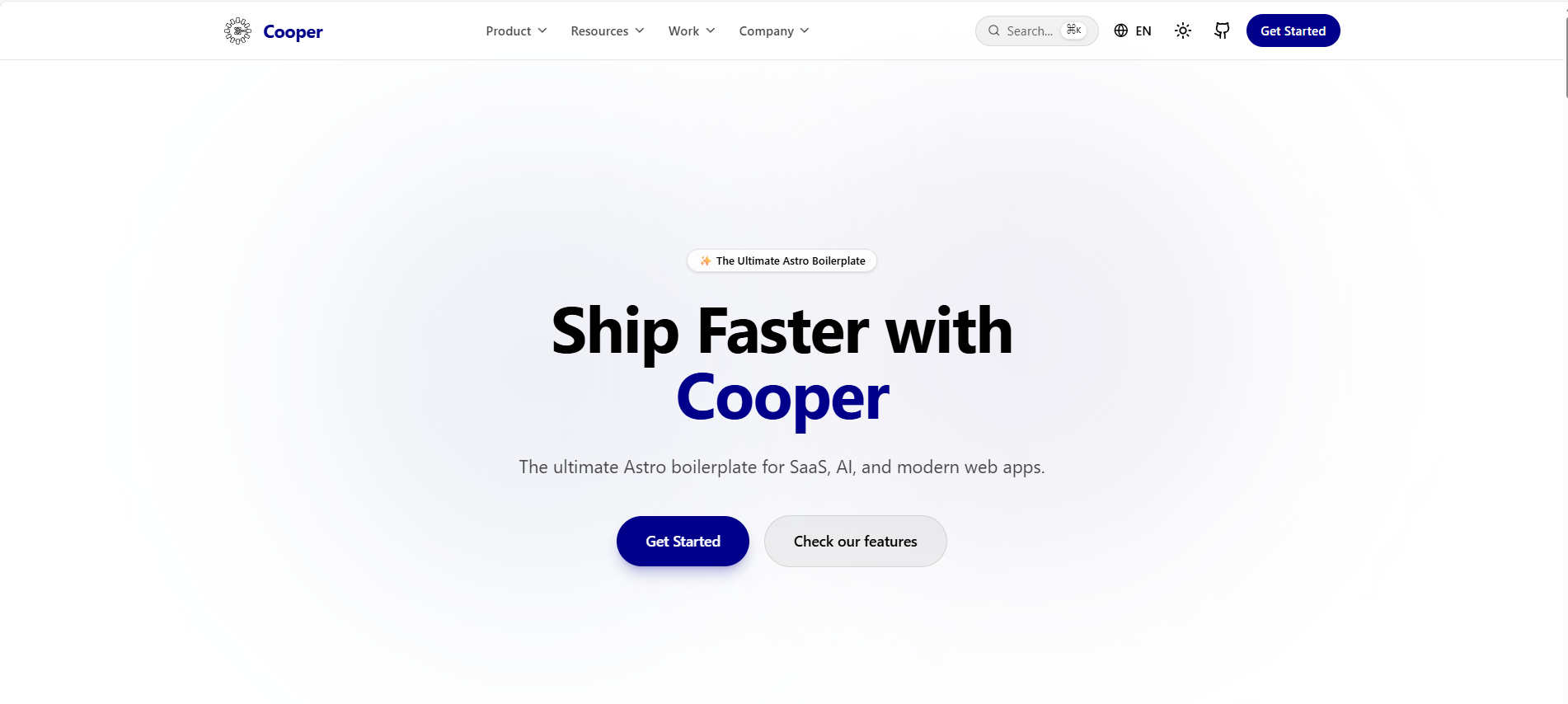 Cooper preview