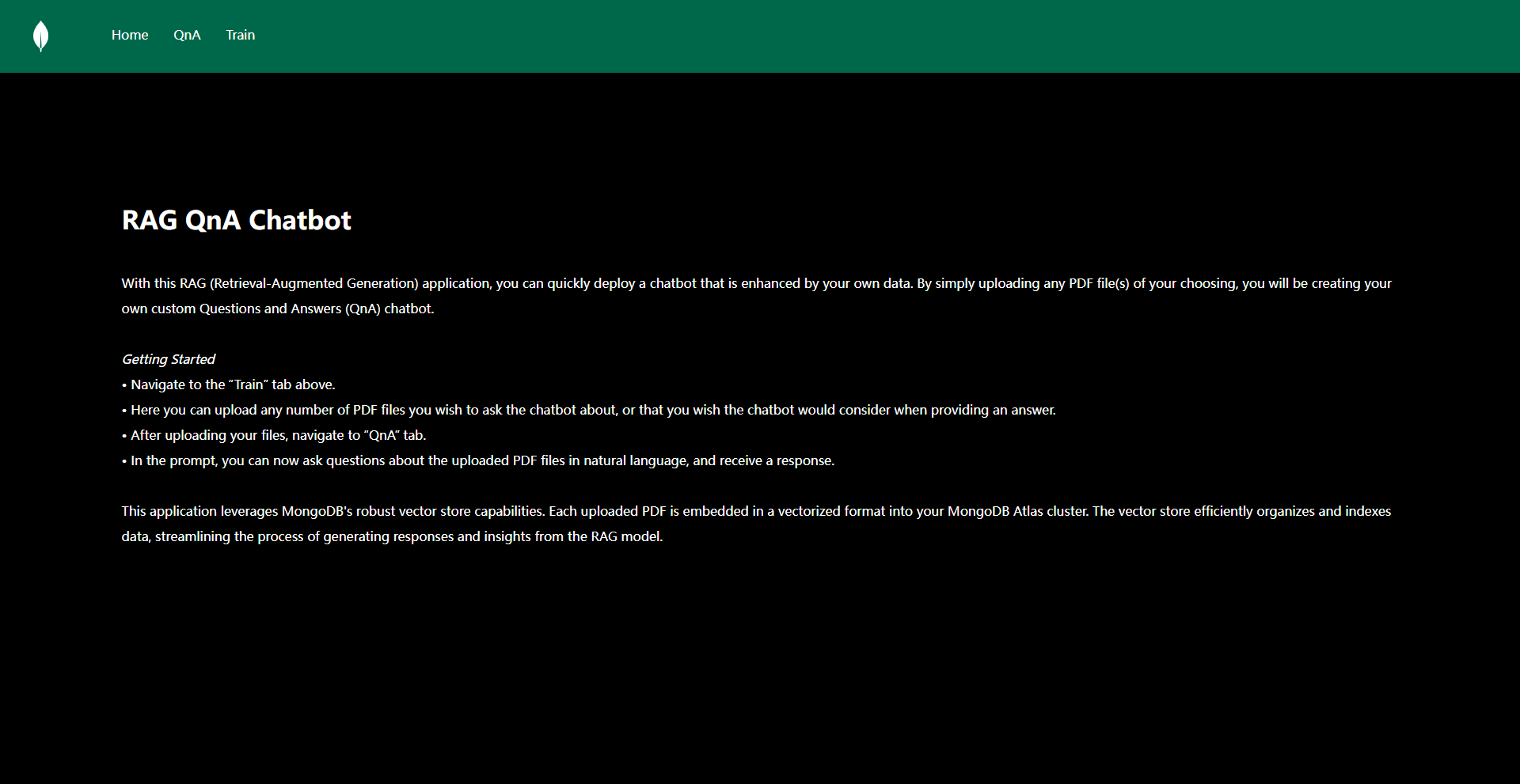 MongoDB RAG preview