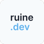 Logo of Ruine UI Dashboard on template0.com